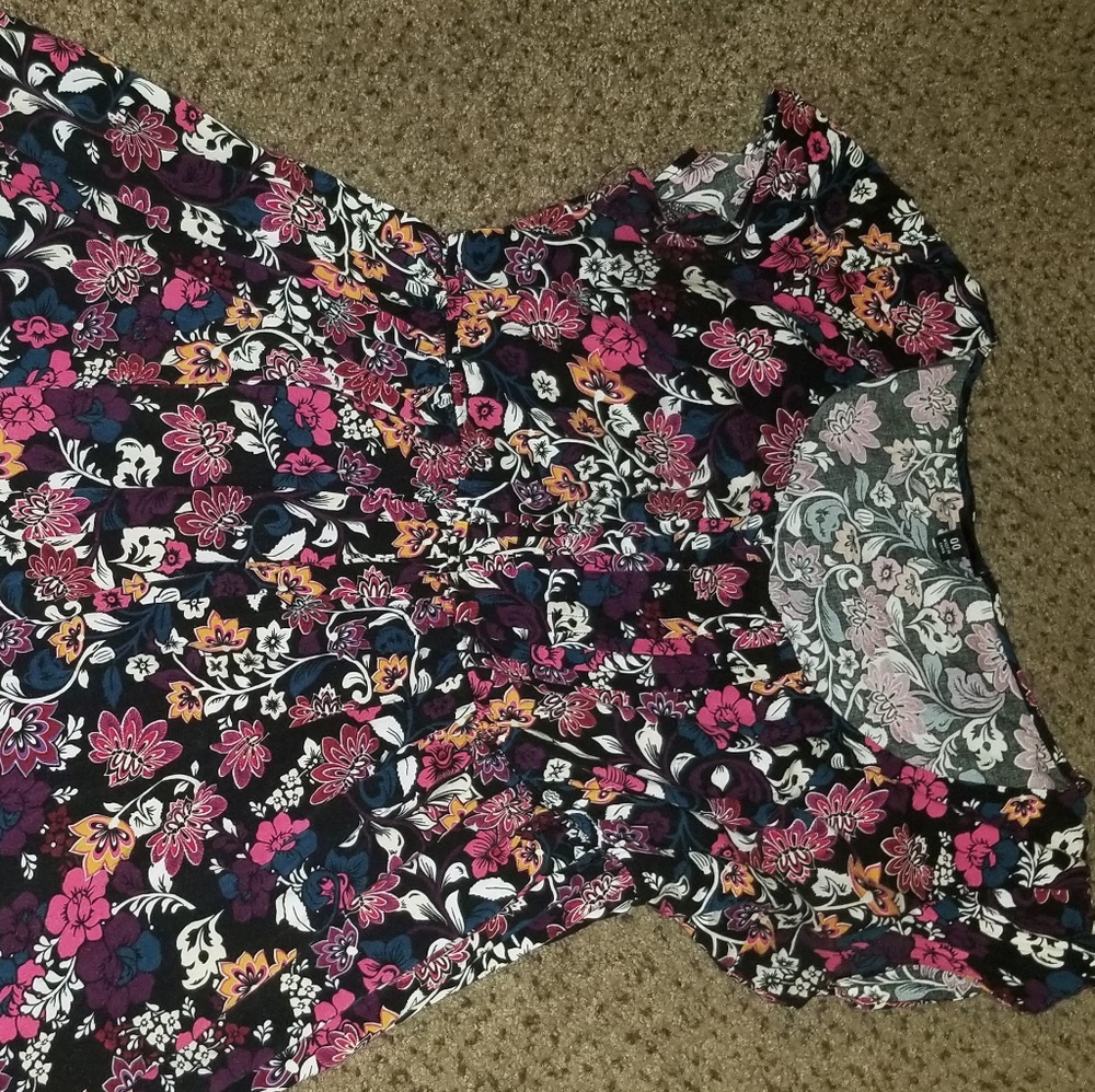 Torrid floral dress